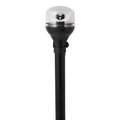 Attwood Marine Attwood LightArmor All-Around Light - 12" Black Pole - Black Horizonta 5558-P12A7